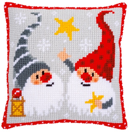 Front Cushion: Christmas Gnomes II