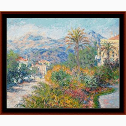 Monet - Roman Road at Bordighera