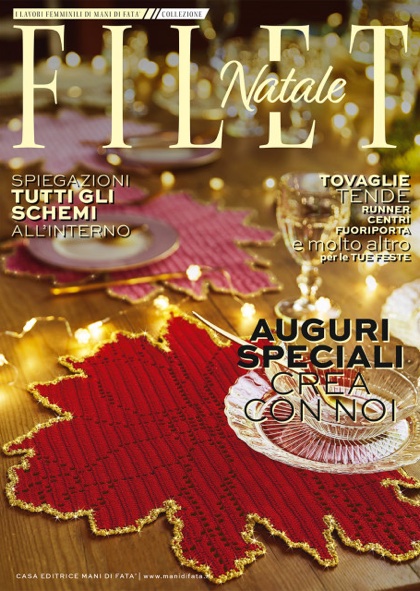 Collezione Filet Natale From Mani Di Fata Books And Magazines Books And Magazines Casa Cenina