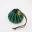 Himeji Leather Pouch - Green