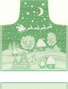 Apron Snow Lurex - Green