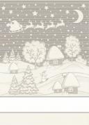 Kitchen towel - Snow Lurex - Ecru