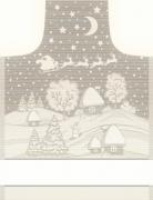 Apron Snow Lurex - Ecru