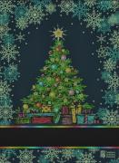 Kitchen towel - Rainbow Tree