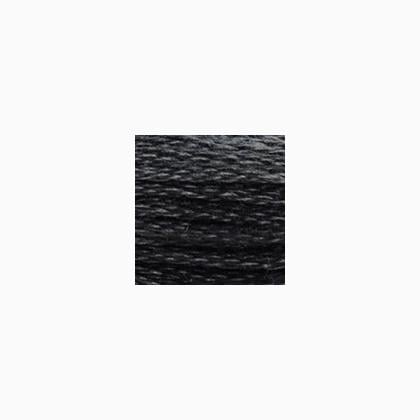 Thread - Black DMC Embroidery Floss - 8 Meter Skein