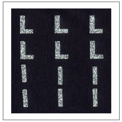 Glitter Letters - \"L\" \"l\"