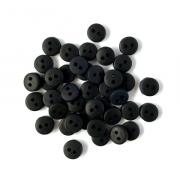 Tiny Buttons - Black 1553