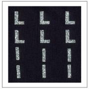Glitter Letters - "L" "l"