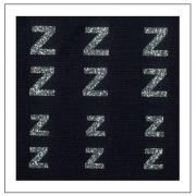 Glitter Letters - "Z" "z"