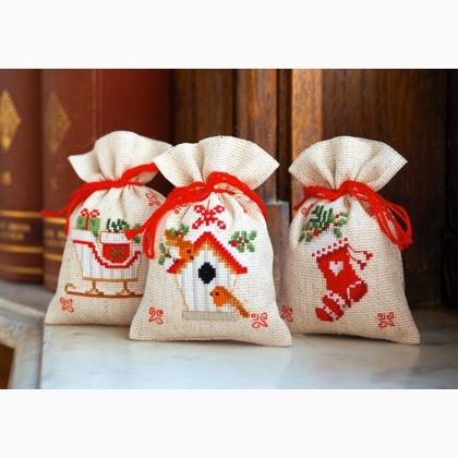 Potpourri bags: Christmas Motifs