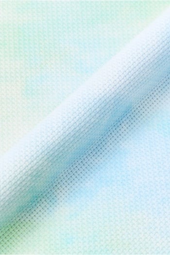 14ct Printed Aida Fabric - Morning dew effect