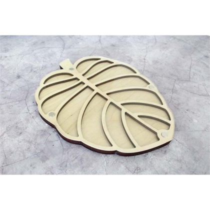 Beads organizer - Leaf (with lid)