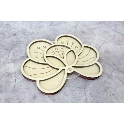 Beads organizer - Flower (with Lid)
