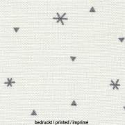 Belfast Sparkle Linen 32ct - White / Dark Grey