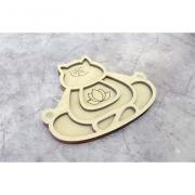 Beads organizer - Cat Yogi (with lid)