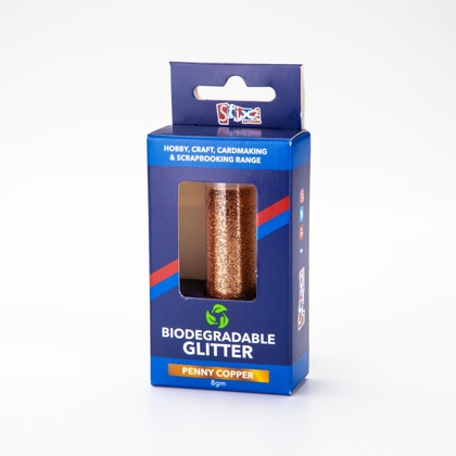 Biodegradable Glitter - Penny Copper