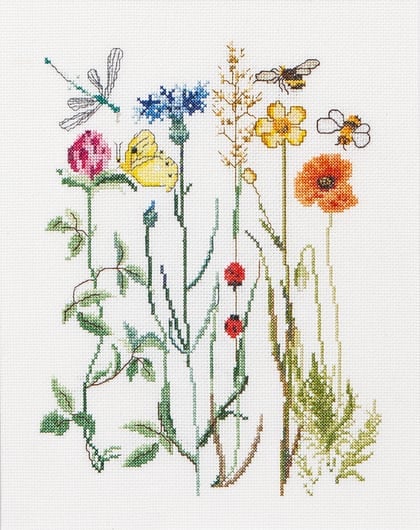 Thea Gouverneur On Honey Bee-Kit per Punto Croce contato Aida a 18 Punti.