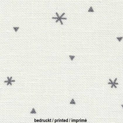 Belfast Sparkle Linen 32ct - White / Dark Grey