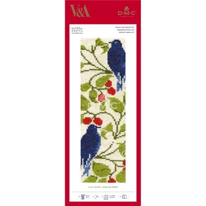 Bookmark: Bird and Berry (C.F.A. Voysey)