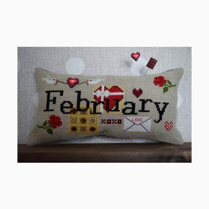 When I Think Of February (w/button)