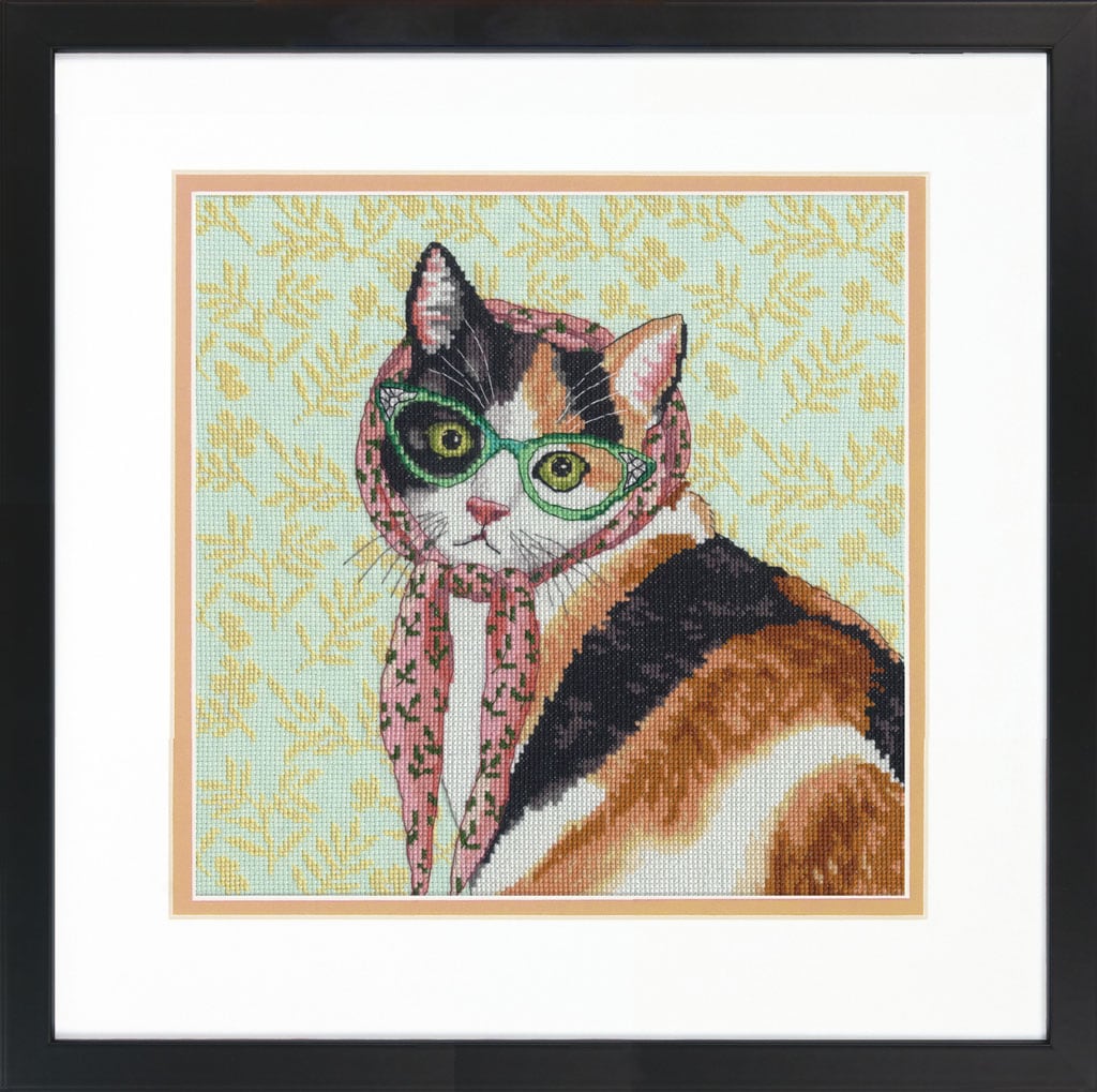 Mama Cat From Dimensions - Main Collection - Cross-Stitch Kits