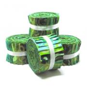 Batik Jelly Rolls - Green