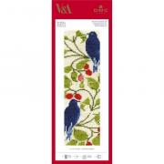 Bookmark: Bird and Berry (C.F.A. Voysey)