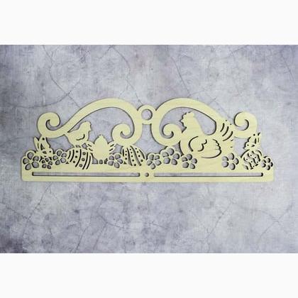Embroidery holder - Chickens