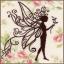 Flower Fairy Silhouette 1