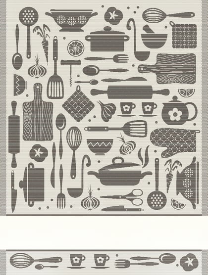 Kitchen towel - Kitchen - Black