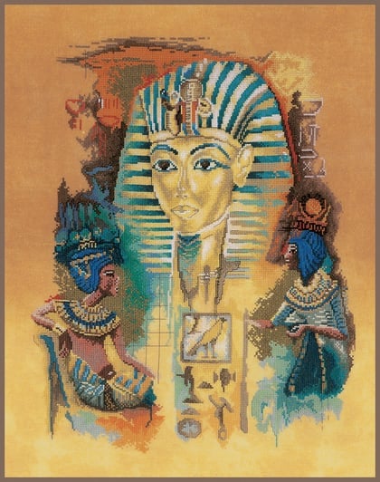 Tutankhamun From Lanarte - Cultures - Cross-Stitch Kits Kits - Casa Cenina