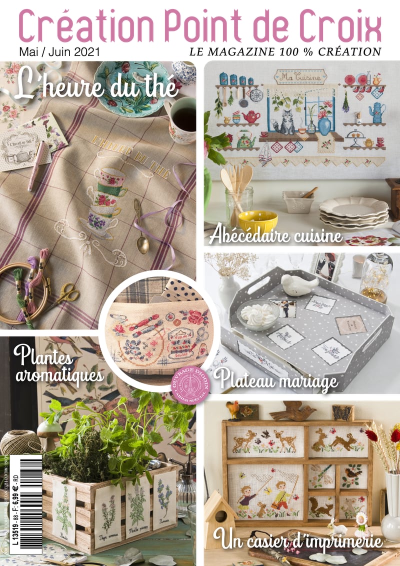 Cross stitch Magazine from France Creation Point de Croix, Special Iss –  SoKe