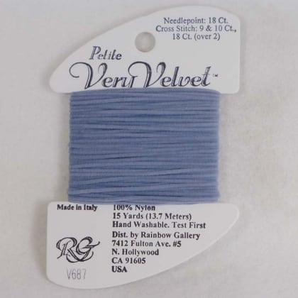 V687 - Very Velvet Petite Dark Pearl Gray