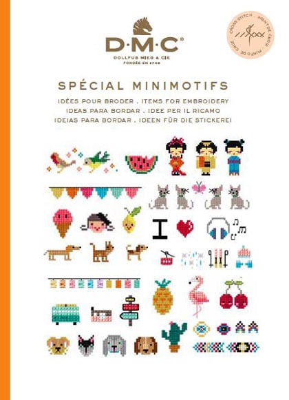 DMC Cross Stitch Mini Book - Special Mini Motifs DMC Cross Stitch Mini Book - Special Mini Motifs