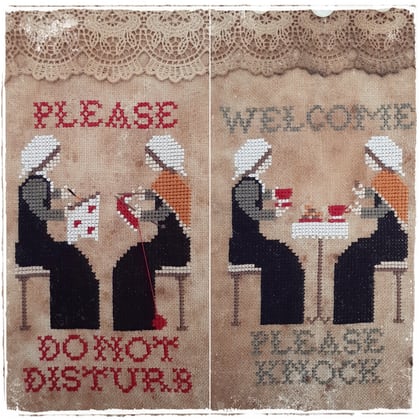 Welcome, please knock - Please, do not disturb (with charms)