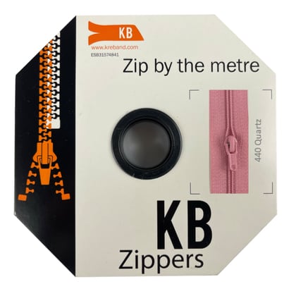 All-purpose coil zipper, quartz (440)