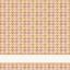 Kitchen towel - Pattern - Pied de Poule Orange