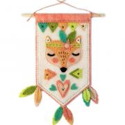 Sleeping Fox Pennant Felt kit