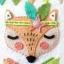 Sleeping Fox Pennant Felt kit