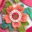 Flowers and Hearts Garland Felt kit