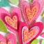 Flowers and Hearts Garland Felt kit