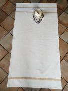 Honeycomb bath towel - Yellow