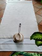 Honeycomb bath towel - Ecru