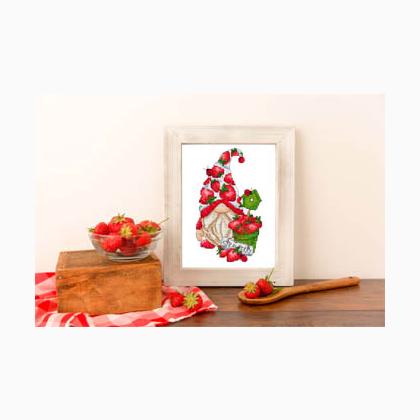 Gnome Aux Fraises (Strawberry Gnome)
