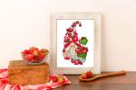 Gnome Aux Fraises (Strawberry Gnome)