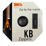 All-purpose coil zipper, charcoal (042)