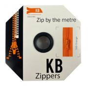 All-purpose coil zipper, orange (540)
