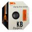 All-purpose coil zipper, orange (540)