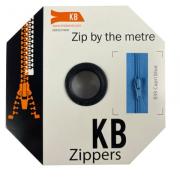 All-purpose coil zipper, Capri blue (839)