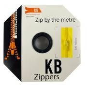 All-purpose coil zipper, yellow (539)